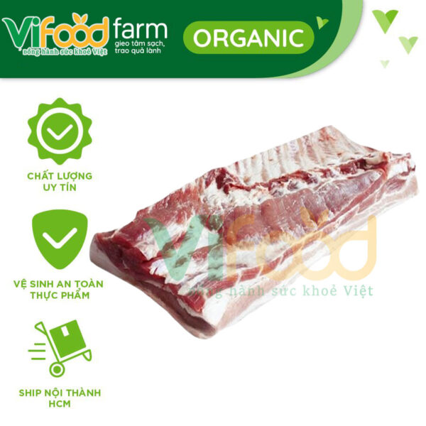 Ba chỉ heo có sườn Miratorg