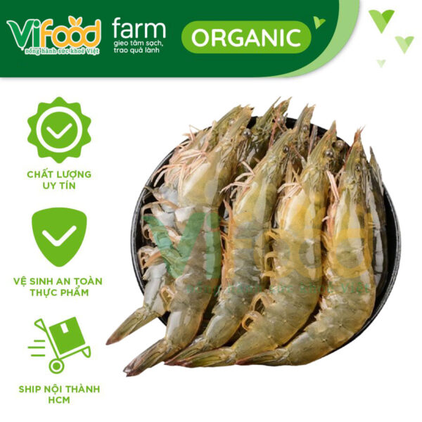 Tôm thẻ sống 15-20 con/kg