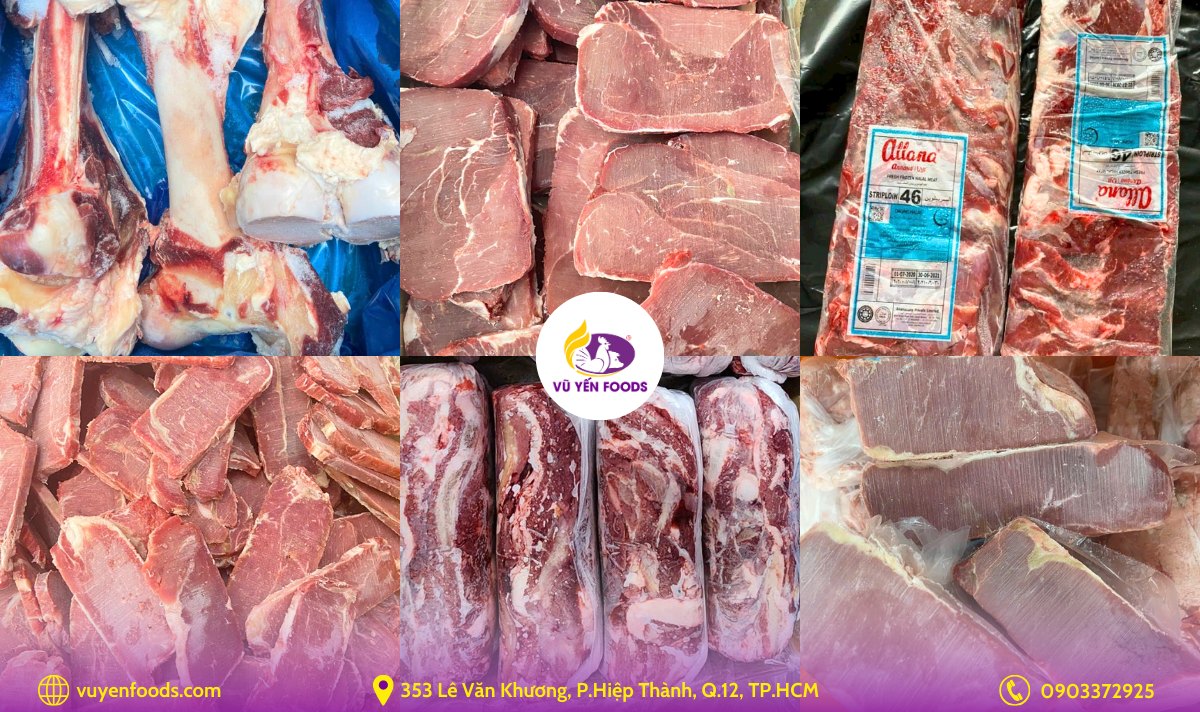 Liên hệ VIFOOD để đặt hàng thịt heo đông lạnh tại Bến Tre