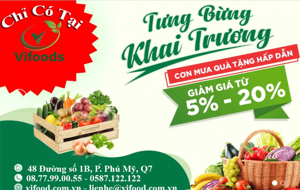 Liên hệ VIFOOD tại Sóc Trăng để được tư vấn tốt nhất