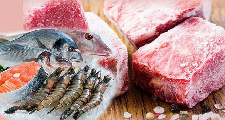 Các sản phẩm thịt heo đông lạnh đa dạng