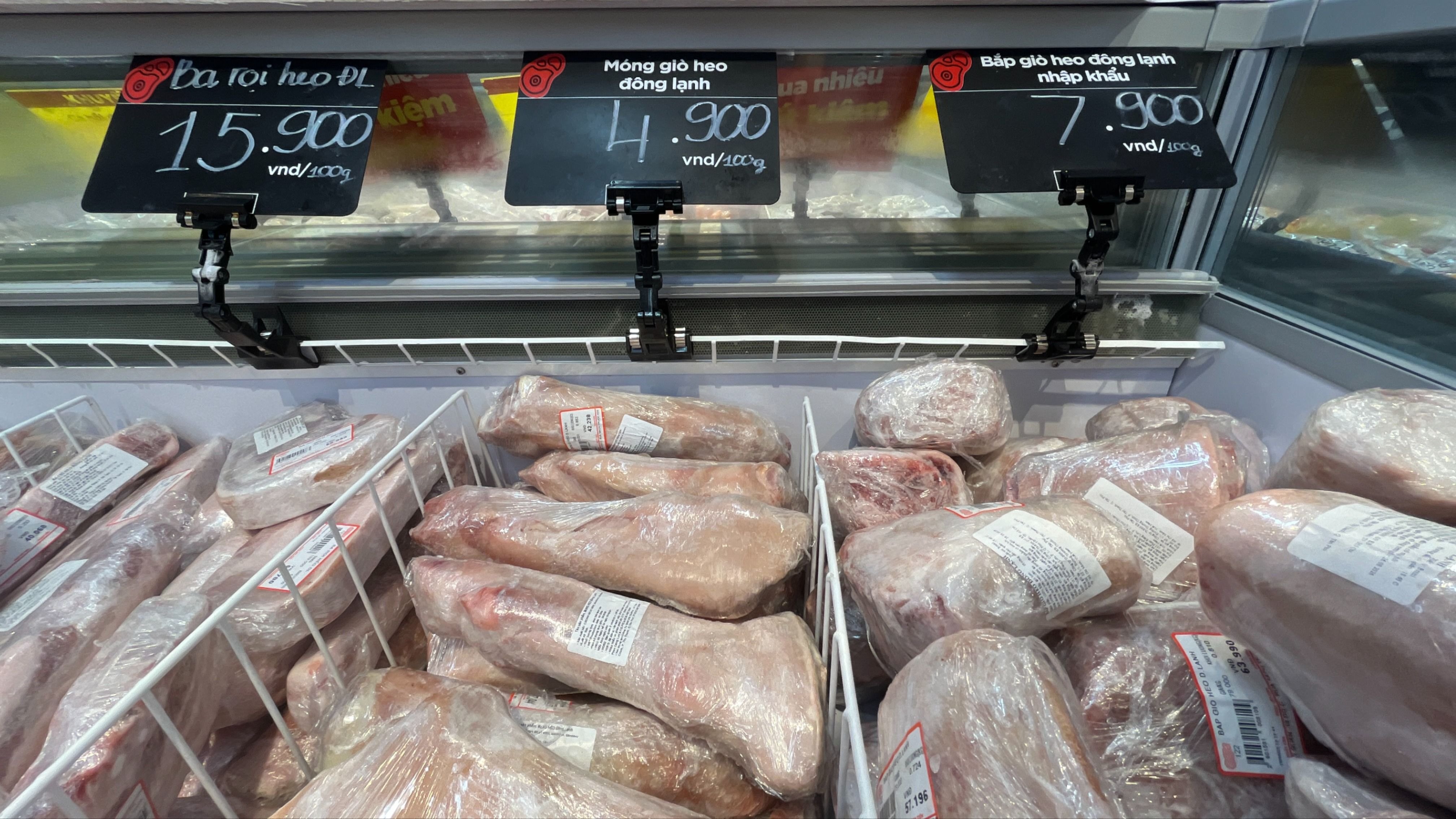 Thị trường thịt heo đông lạnh phát triển tại Quảng Nam