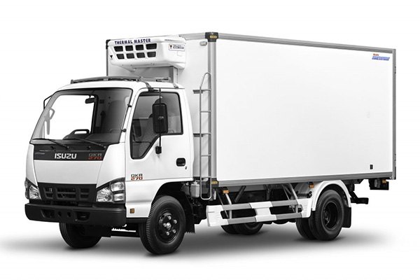 Xe tải chuyên dụng giao thịt heo đông lạnh